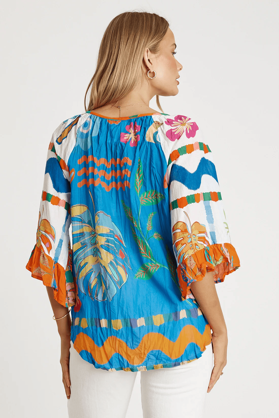 Lulalife Lulalife Tasmin Top - Multi Lulalife Tasmin Top - Multi Splash Swimwear Clothing