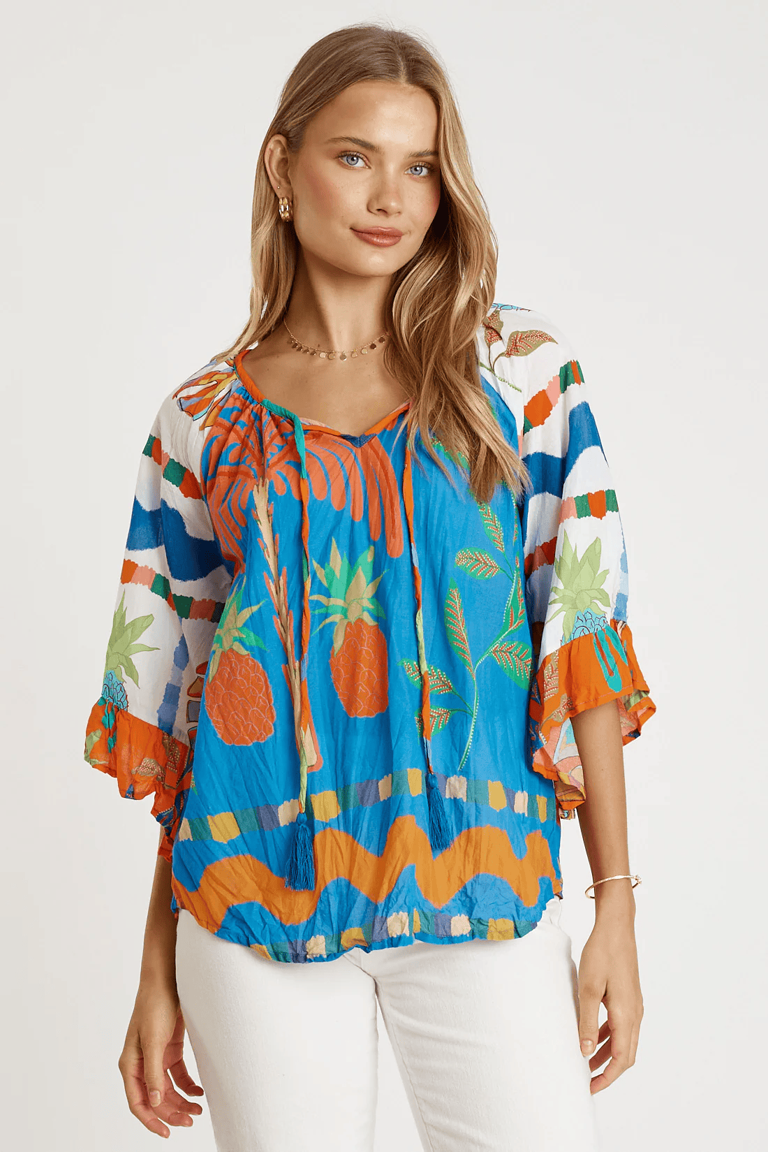 Lulalife Lulalife Tasmin Top - Multi Lulalife Tasmin Top - Multi Splash Swimwear Clothing