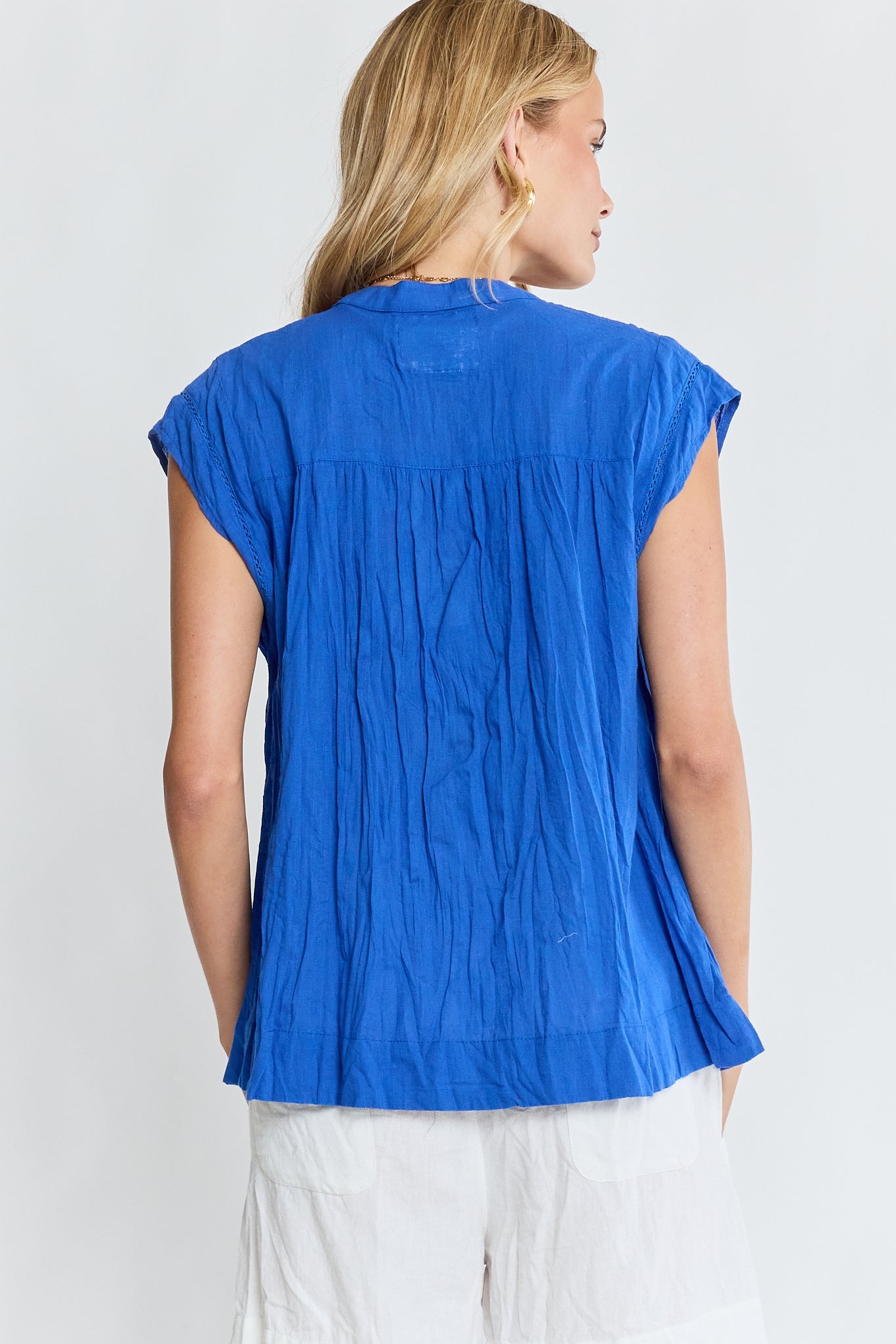 Lulalife Marilyn Top - Azure