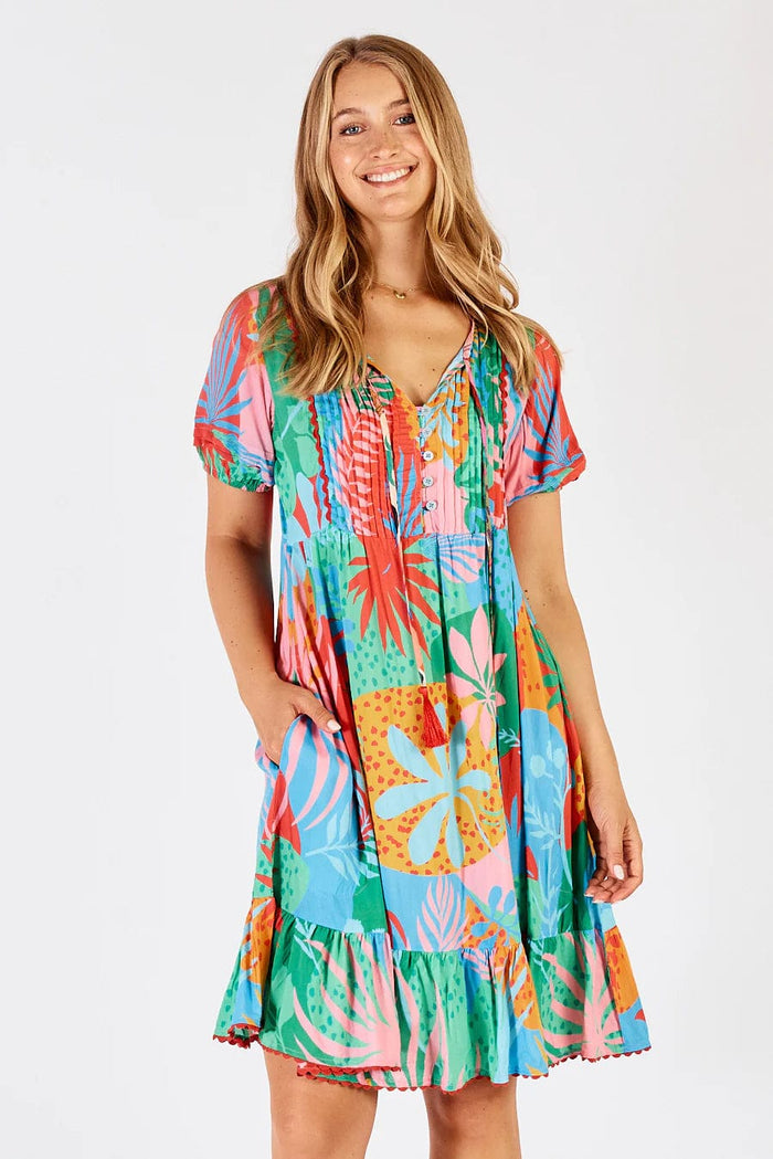 Lulalife Marsie Dress Lulalife Marsie Dress Splash Swimwear