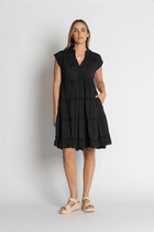 Lulalife Shayna Tiered Dress Shayna Tiered Dress Splash Swimwear Clothing