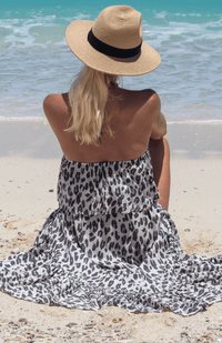 Lulu & Bird Isla Dress - Leopard Splash Swimwear Dresses O/S 1000009615