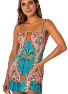 Maaji Maaji Arabian Palm Zephyra Short Dress - ADD SELLING PRICE Maaji Arabian Palm Zephyra Short Dress - ADD SELLING PRICE Splash Swimwear Dresses