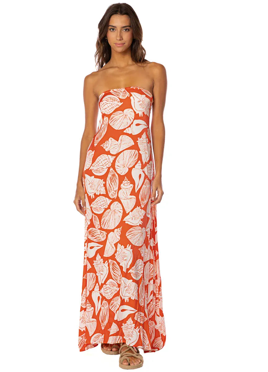 Maaji Maaji Australian Reef Crimson Dress Maaji Australian Reef Crimson Dress Splash Swimwear Dresses