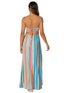 Maaji Maaji Deep Sea Lines Ailany Long Dress Maaji Deep Sea Lines Ailany Long Dress Splash Swimwear Dresses