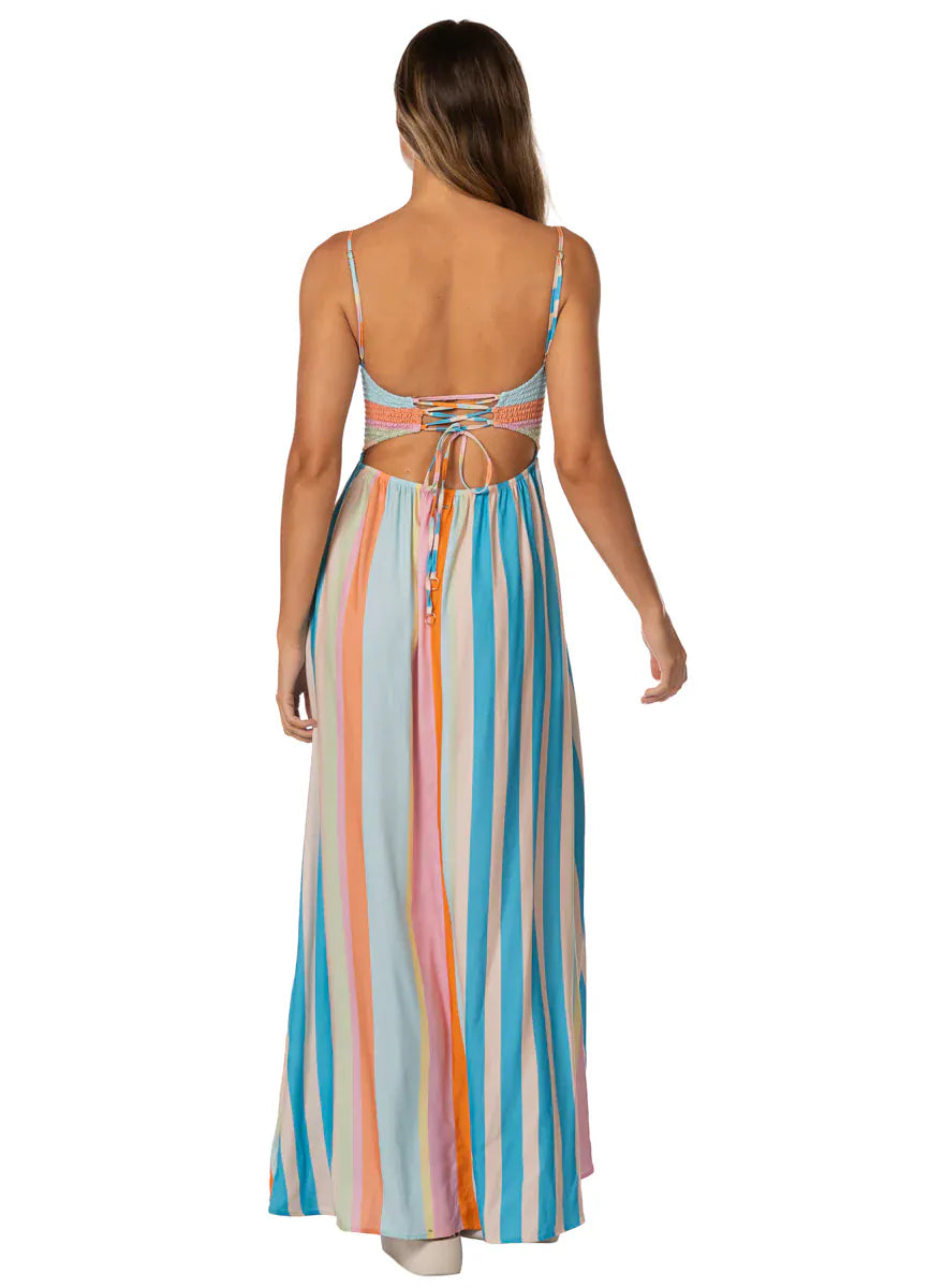 Maaji Maaji Deep Sea Lines Ailany Long Dress Maaji Deep Sea Lines Ailany Long Dress Splash Swimwear Dresses