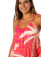 Maaji Maaji Palm Excel Magnolia V Short Dress - ADD SELLING PRICE Maaji Palm Excel Magnolia V Short Dress - ADD SELLING PRICE Splash Swimwear Dresses