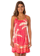 Maaji Maaji Palm Excel Magnolia V Short Dress - ADD SELLING PRICE Maaji Palm Excel Magnolia V Short Dress - ADD SELLING PRICE Splash Swimwear Dresses