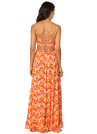 Maaji Maaji Petal Spell Primavera Long Dress Maaji Petal Spell Primavera Long Dress Splash Swimwear Dresses