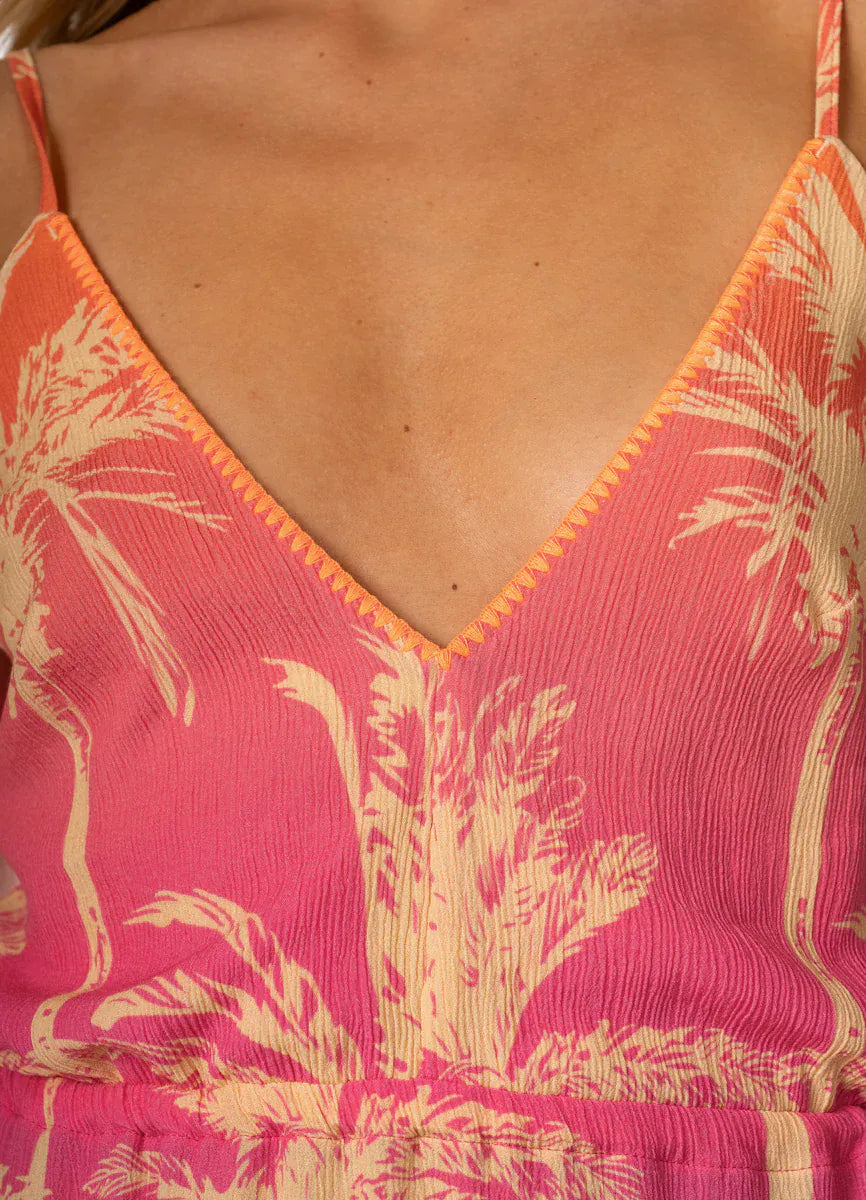 Maaji Maaji Sunwashed Palms Arabella Short Dress - ADD SELLING PRICE Maaji Sunwashed Palms Arabella Short Dress - ADD SELLING PRICE Splash Swimwear Dresses