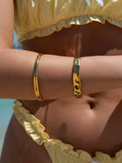 Malakai The Label Malakai Cairo Cuff - 18K Gold Malakai Cairo Cuff - 18K Gold Splash Swimwear Accessories