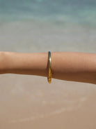 Malakai The Label Malakai Solei Bangle - 18K Gold BCB-171-GLD Malakai Solei Bangle - 18K Gold Splash Swimwear Accessories 12875171