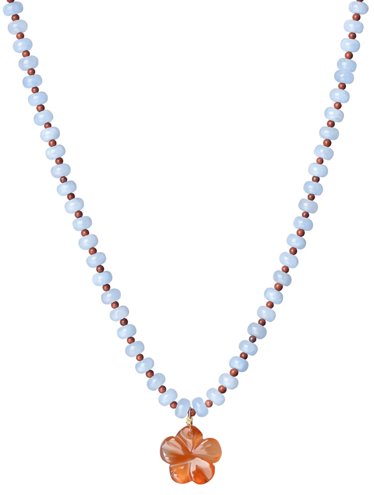 Malakai The Label Malakai The Label Elci Beaded Necklace - Gold BCN-192-GLD Malakai The Label Hibiscus Necklace - Silver Splash Swimwear Accessories 55931299