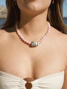 Malakai The Label Malakai The Label Lani Beaded Necklace - Gold BCN-196-GLD Malakai The Label Hibiscus Necklace - Silver Splash Swimwear Accessories 54263715