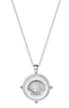 Malakai The Label Malakia The Label Isola Sea Necklace - Gold SSN-104-SLV Malakai The Label Hibiscus Necklace - Silver Splash Swimwear Accessories Silver 37006755
