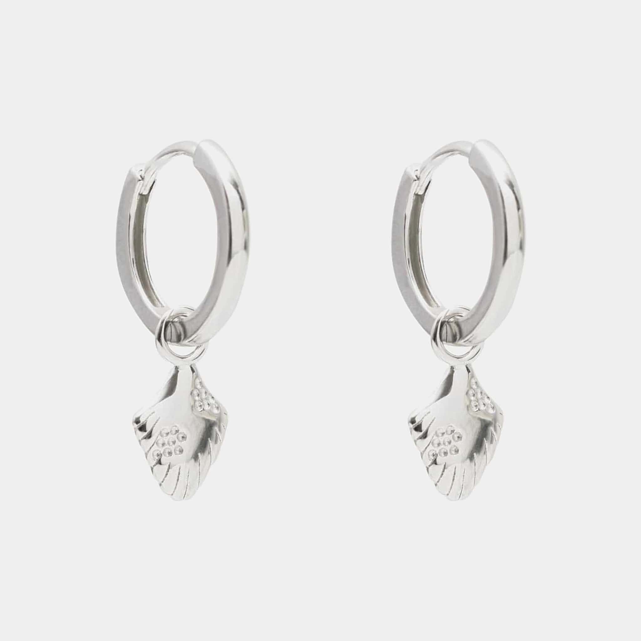 Malakai The Label Maui Glow Hoops - Silver KCE-307-SLV Maui Glow Hoops - Silver Splash Swimwear Accessories 07791523