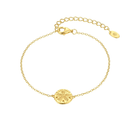 Malakai The Label Sand Dollar Bracelet - Gold CCB-901-GLD Sand Dollar Bracelet - Gold Splash Swimwear Accessories 47831971