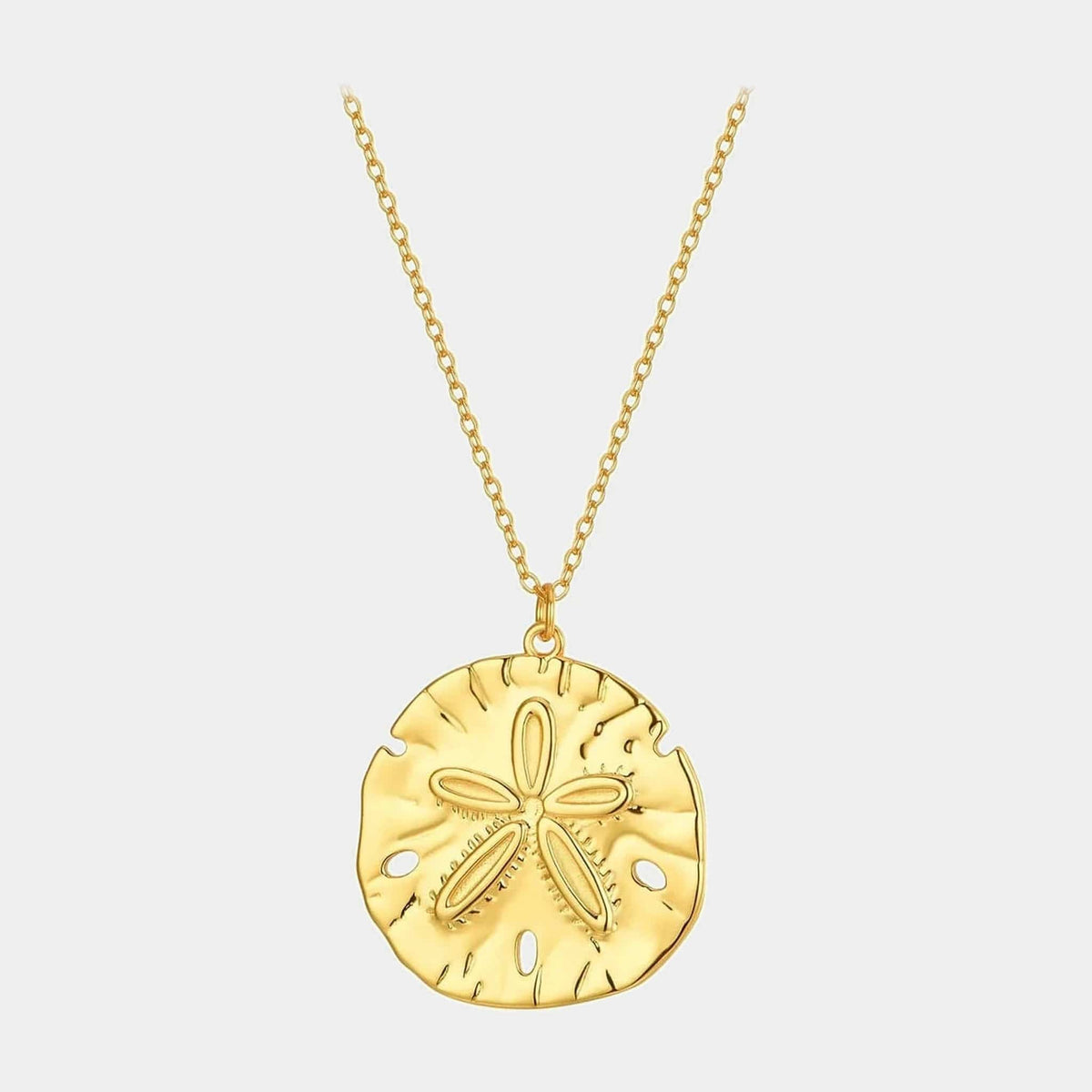 Malakai The Label Sand Dollar Necklace Sand Dollar Necklace Splash Swimwear Accessories