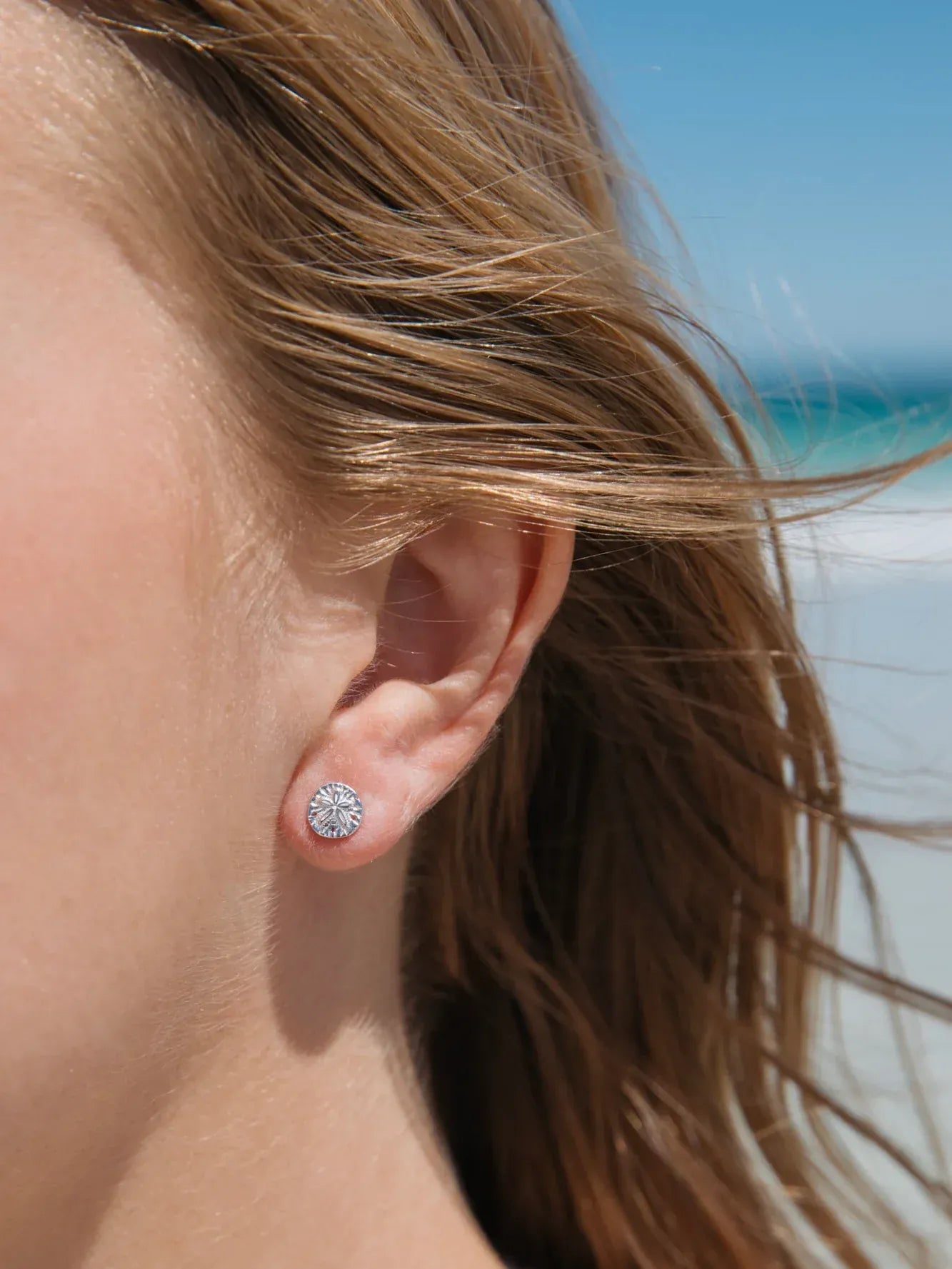 Malakai The Label Sand Dollar Studs Sand Dollar Studs Splash Swimwear Accessories