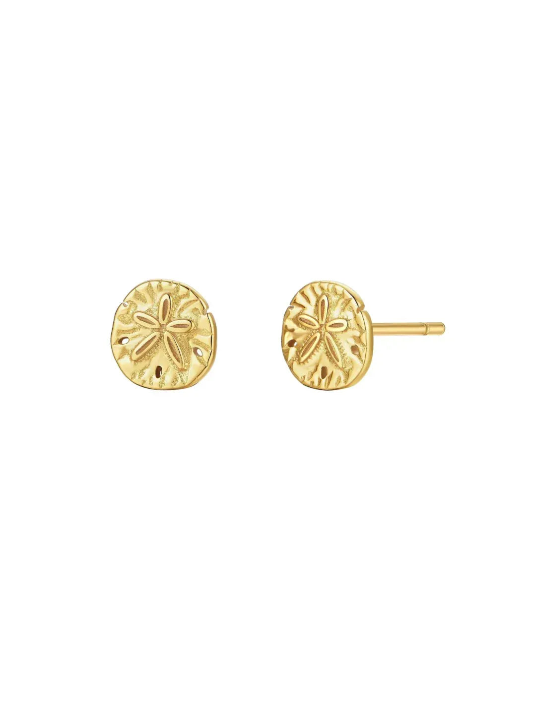 Malakai The Label Sand Dollar Studs CCE-905-GLD Sand Dollar Studs Splash Swimwear Accessories Gold 10230179