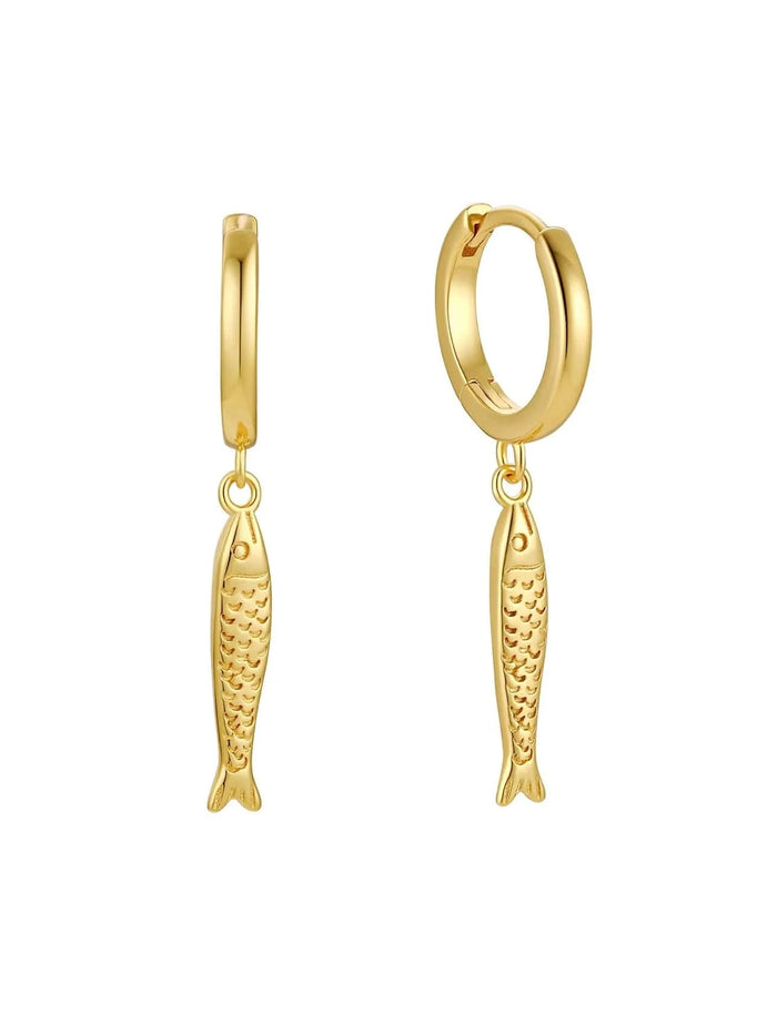 Malakai The Label Sardine Hoops SCE-112-GLD Sardine Hoops Splash Swimwear Accessories Gold 76854179