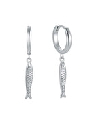 Malakai The Label Sardine Hoops SCE-112-GLD Sardine Hoops Splash Swimwear Accessories Silver 76854179