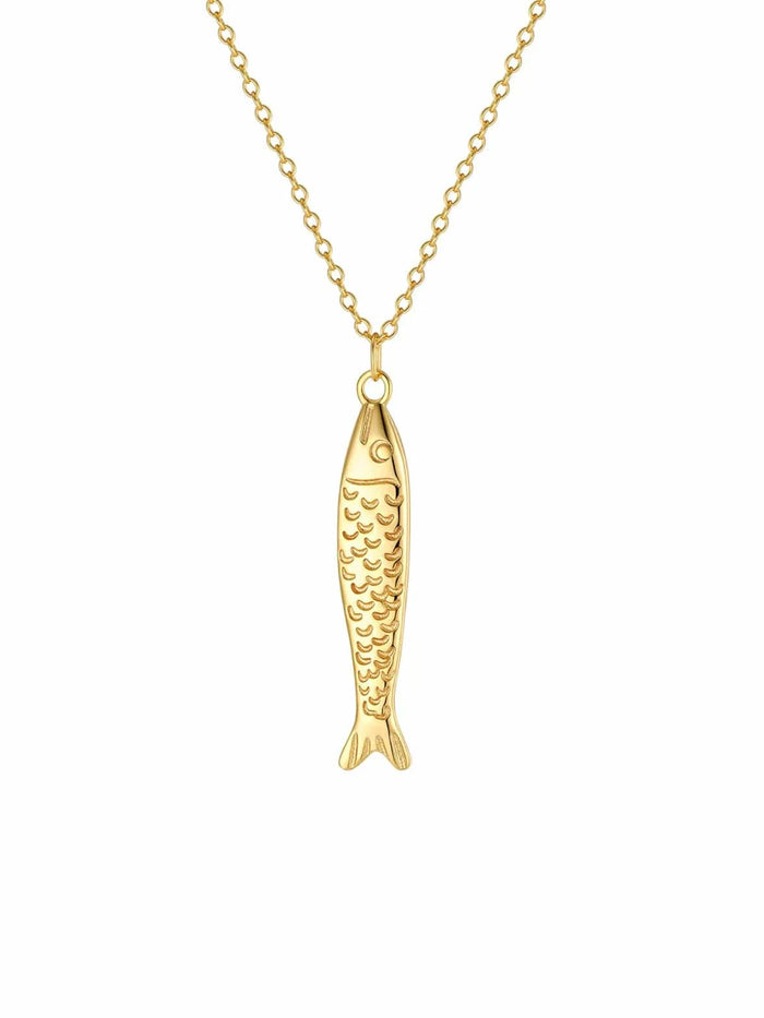 Malakai The Label Sardine Necklace SCN-111-GLD Sardine Necklace Splash Swimwear Accessories Gold 59716515