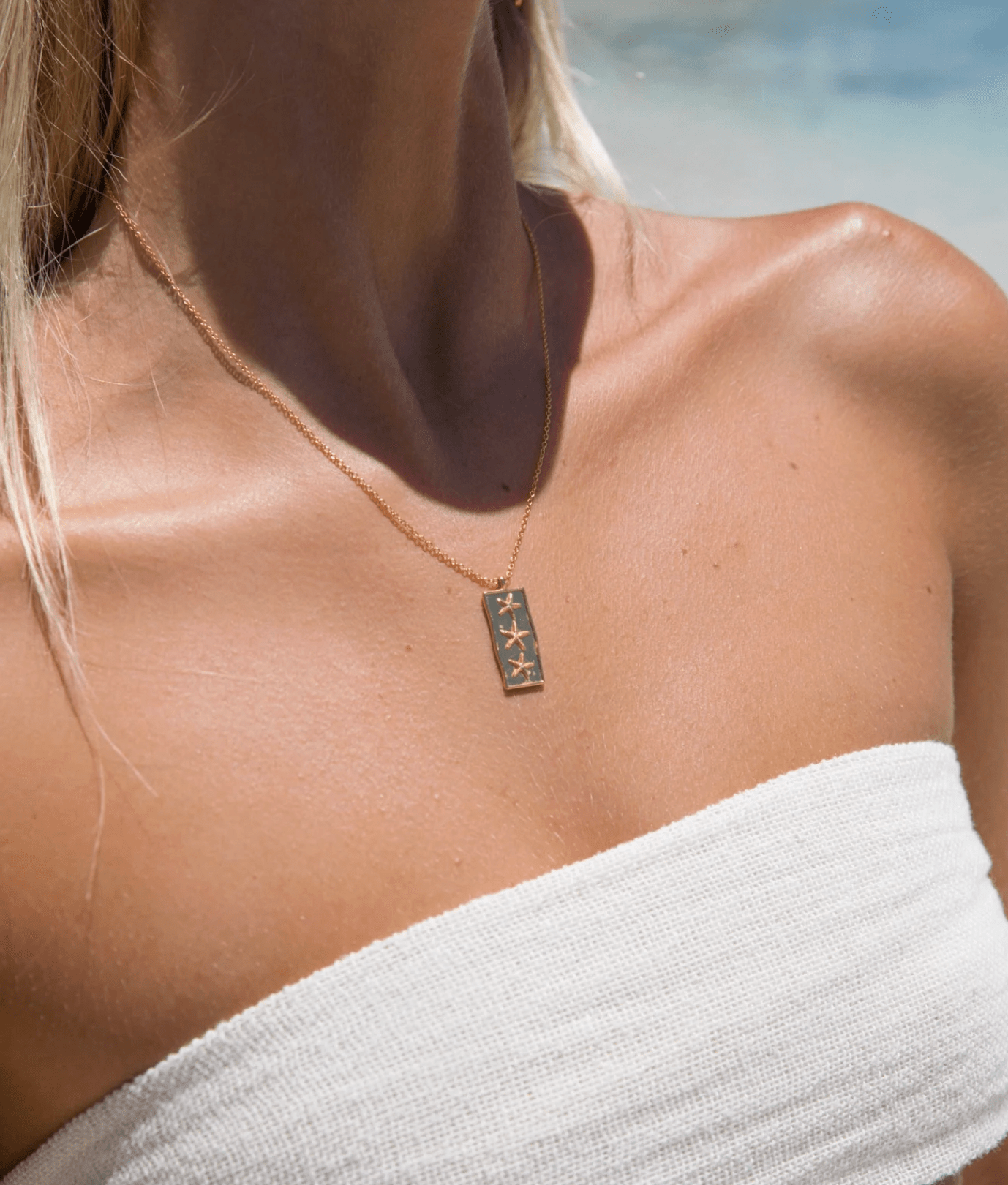 Malakai The Label Sirena Sea Necklace SSN-712-GLD Sirena Sea Necklace Splash Swimwear Accessories 42499747