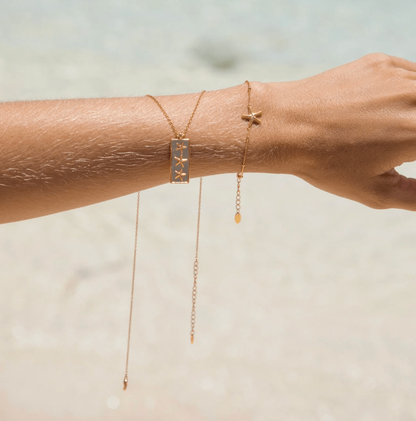 Malakai The Label Sirena Sea Necklace SSN-712-GLD Sirena Sea Necklace Splash Swimwear Accessories 42499747