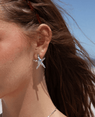 Malakai The Label Solea Earrings - Silver LTE-182-SLV Solea Earrings - Silver Splash Swimwear Accessories 1000029984