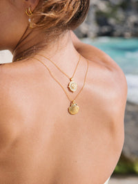 Malakai The Label Sun Shell Necklace SSN-111-GLD Splash Swimwear Accessories 02977443