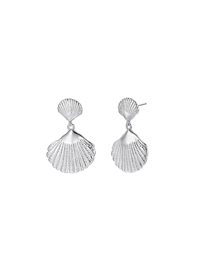 Malakai The Label Tulum Tropics Earrings - Silver SLE-813-SLV Splash Swimwear Accessories 03874979