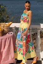 Mia Milani Mia Milani Positano Longline Cami Mia Milani Positano Longline Cami Splash Swimwear