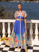 Mia Milani Mia Milani Positano Maxi Dress Mia Milani Positano Maxi Dress Splash Swimwear