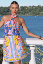 Mia Milani Mia Milani Summer Sicily Mini Skirt Mia Milani Summer Sicily Mini Skirt Splash Swimwear Skirts