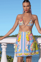 Mia Milani Mia Milani Summer Sicily Mini Skirt Mia Milani Summer Sicily Mini Skirt Splash Swimwear Skirts