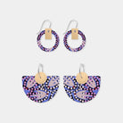 Moe Moe Azeza Possum Dreamtime Bell Halo Pack Earrings 93886391041305 Moe Moe Azeza Possum Dreamtime Bell Halo Pack Earrings Splash Swimwear EBHPDTAZ38