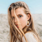 Moe Moe Azeza Possum Dreamtime Trinity Tear Pack Earings Moe Moe Van Gogh Almond Blossoms Pippi Hoop Earrings Splash Swimwear ETTPDTAZ38