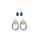 Moe Moe Azeza Possum Dreamtime Trinity Tear Pack Earings Moe Moe Van Gogh Almond Blossoms Pippi Hoop Earrings Splash Swimwear ETTPDTAZ38