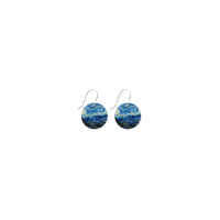 Moe Moe Van Gogh Starry Night Circle Drop Earrings Moe Moe Van Gogh Starry Night Circle Drop Earrings Splash Swimwear ECDSNVG37