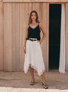 Mondara Formentera Skirt - White Formentera Skirt - White Splash Swimwear Skirt