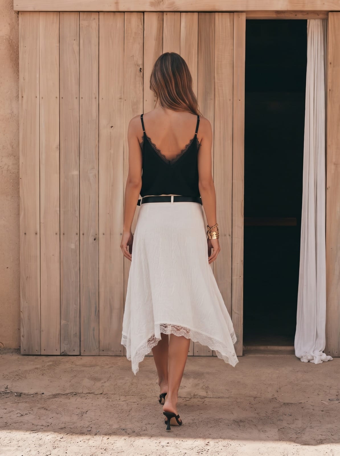 Mondara Formentera Skirt - White Formentera Skirt - White Splash Swimwear Skirt