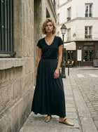 Mondara Mallorca Maxi Skirt 3003 Mallorca Maxi Skirt Splash Swimwear Skirt Charcoal / S 88848931021337
