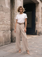 Mondara Marbella Wide Leg Pants - Sand Marbella Wide Leg Pants - Sand Splash Swimwear Pants