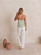 Mondara Sorella Embroidered Cami Sorella Embroidered Cami Splash Swimwear Tops