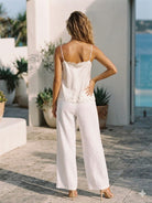 Mondara Sorella Embroidered Cami Sorella Embroidered Cami Splash Swimwear Tops