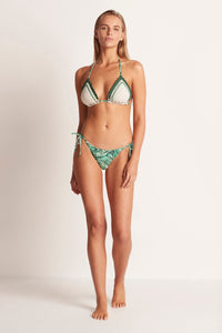 Monte & Lou Elation Tie Side Pant Splash Swimwear Bikini Bottoms