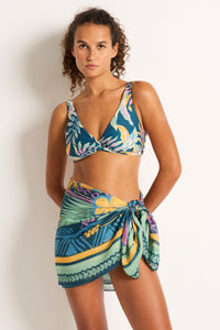 Huanhine Sarong - Monte & Lou - Splash Swimwear  - accessories, Jan24, Monte & Lou, Sarongs, Womens - Splash Swimwear 