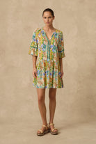 Monte & Lou Monte & Lou Ayla Mini Dress Monte & Lou Ayla Mini Dress Splash Swimwear