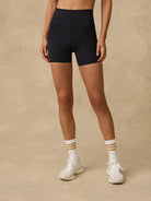 Monte & Lou Monte & Lou Bike Short - Black 4002Ml-BL-S | 9353802080178 Monte & Lou Bike Short - Black Splash Swimwear S